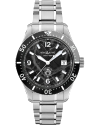 Montblanc Iced Sea Automatic Date Black on steel (horloges)